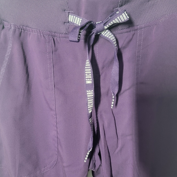Med Couture Women's Purple Jogger Pants - Picture 3 of 5